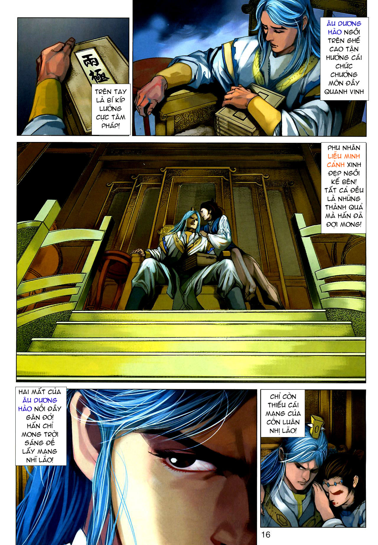 Thần Chưởng Long Kiếm Phi chap 31