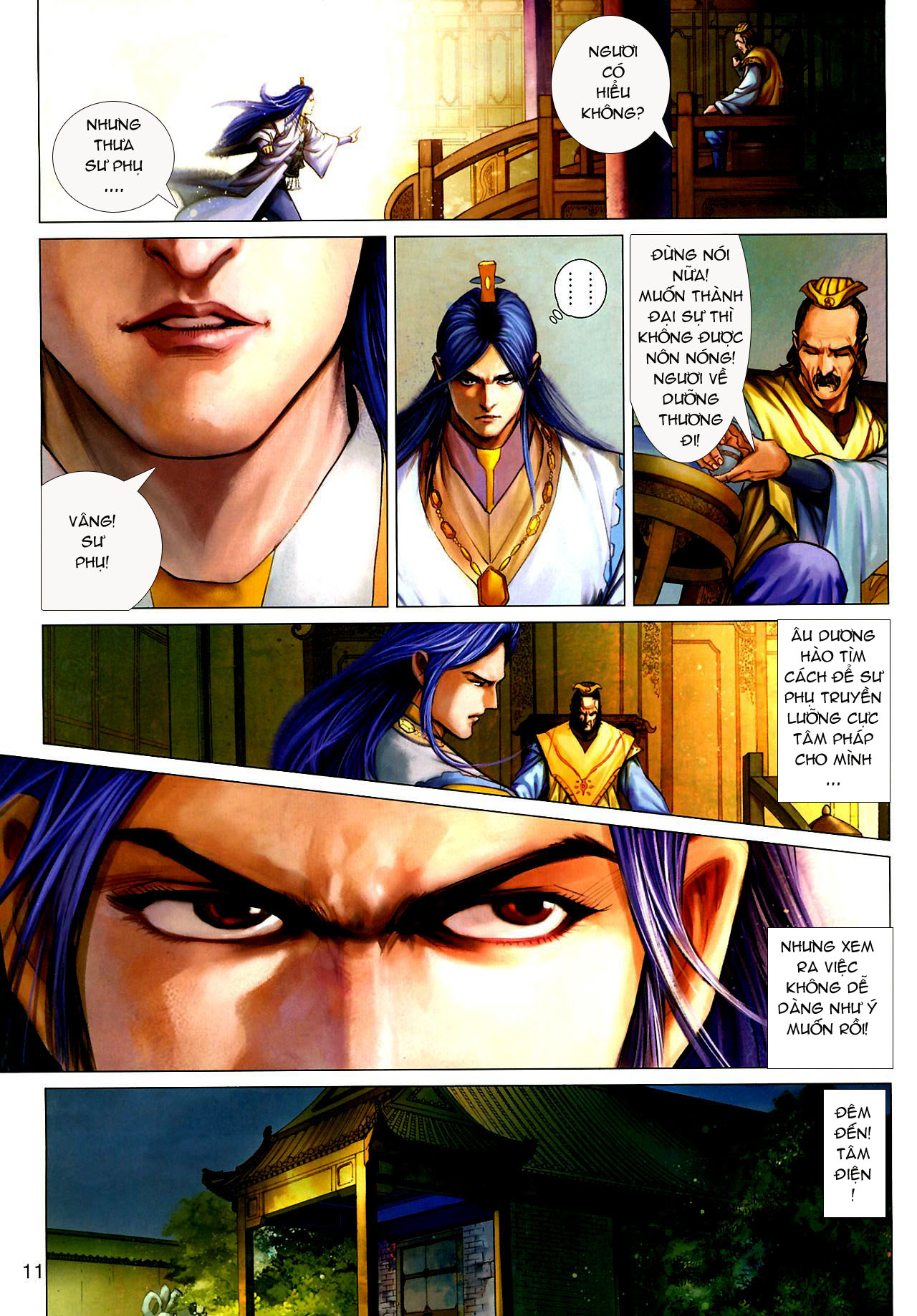 Thần Chưởng Long Kiếm Phi chap 30
