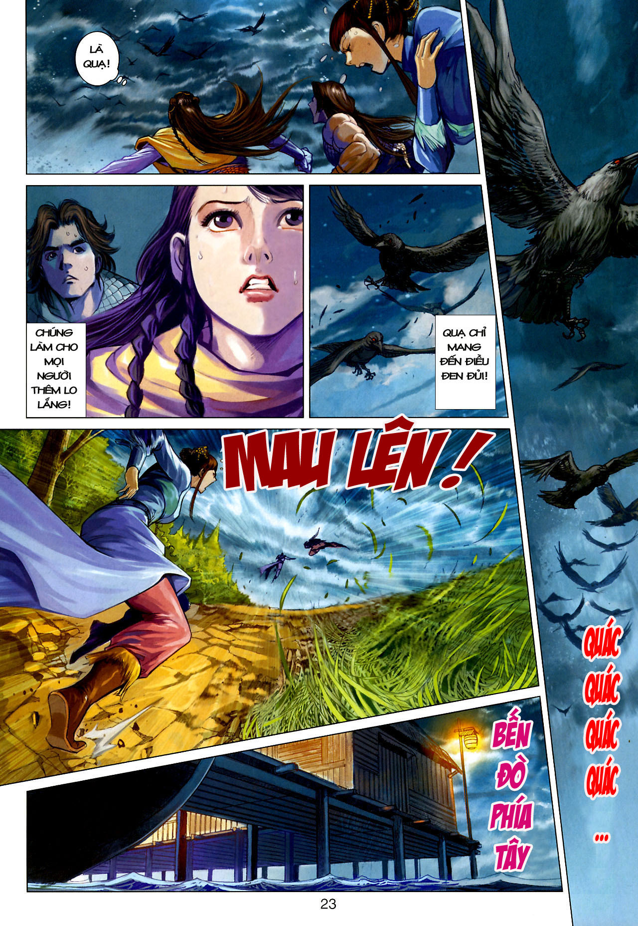 Thần Chưởng Long Kiếm Phi chap 23