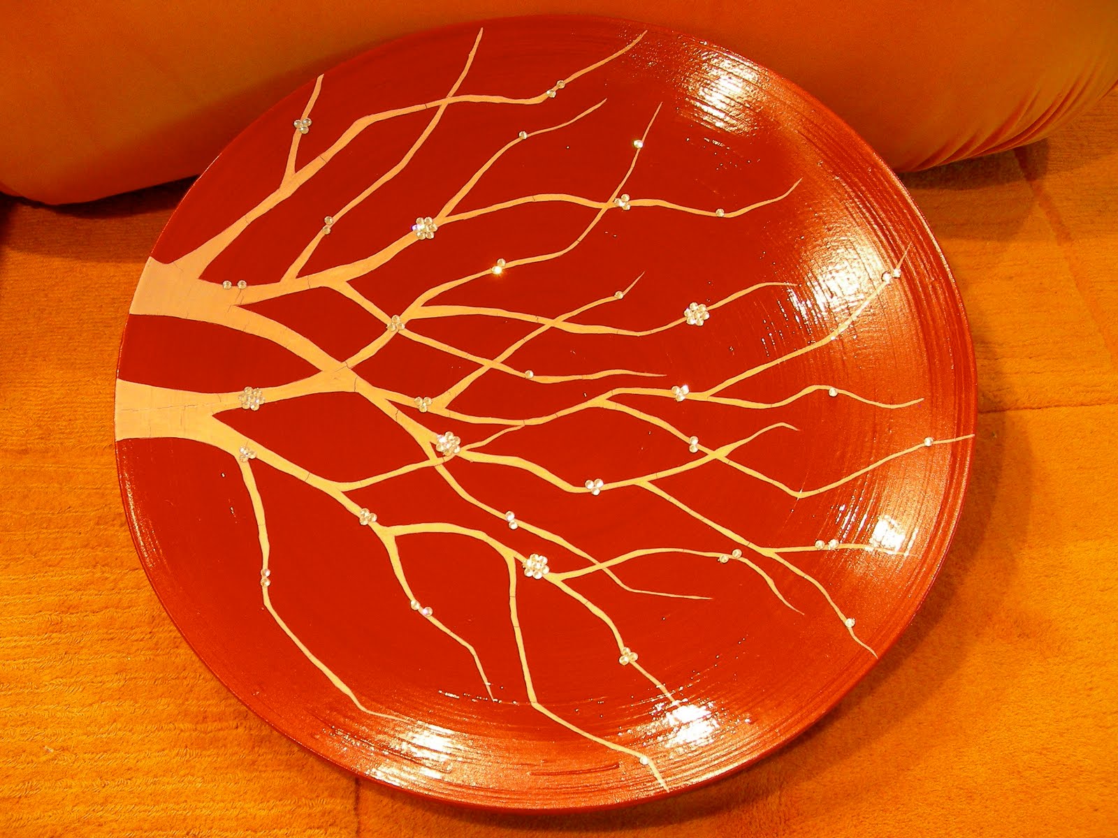 acCENTS by design 2 Q LACQUERED BAMBOO PLATES