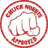 Chuck Norris aprueba este Blog!