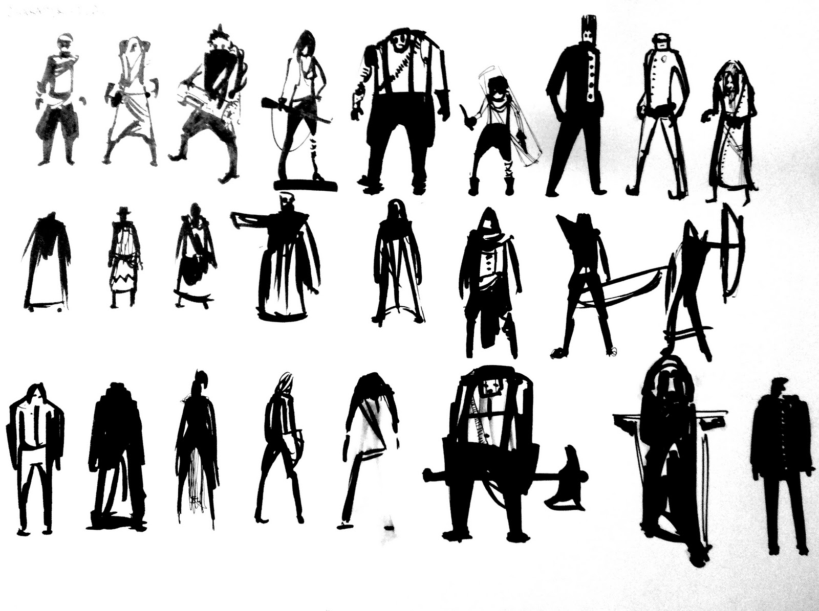 ART Character Silhouettes art-character-silhouettes