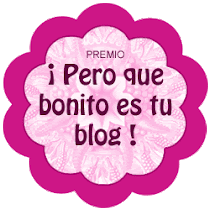 Premio al blog mas bonito