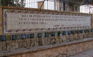 Fuentes con escrito de Gabriel Miró
