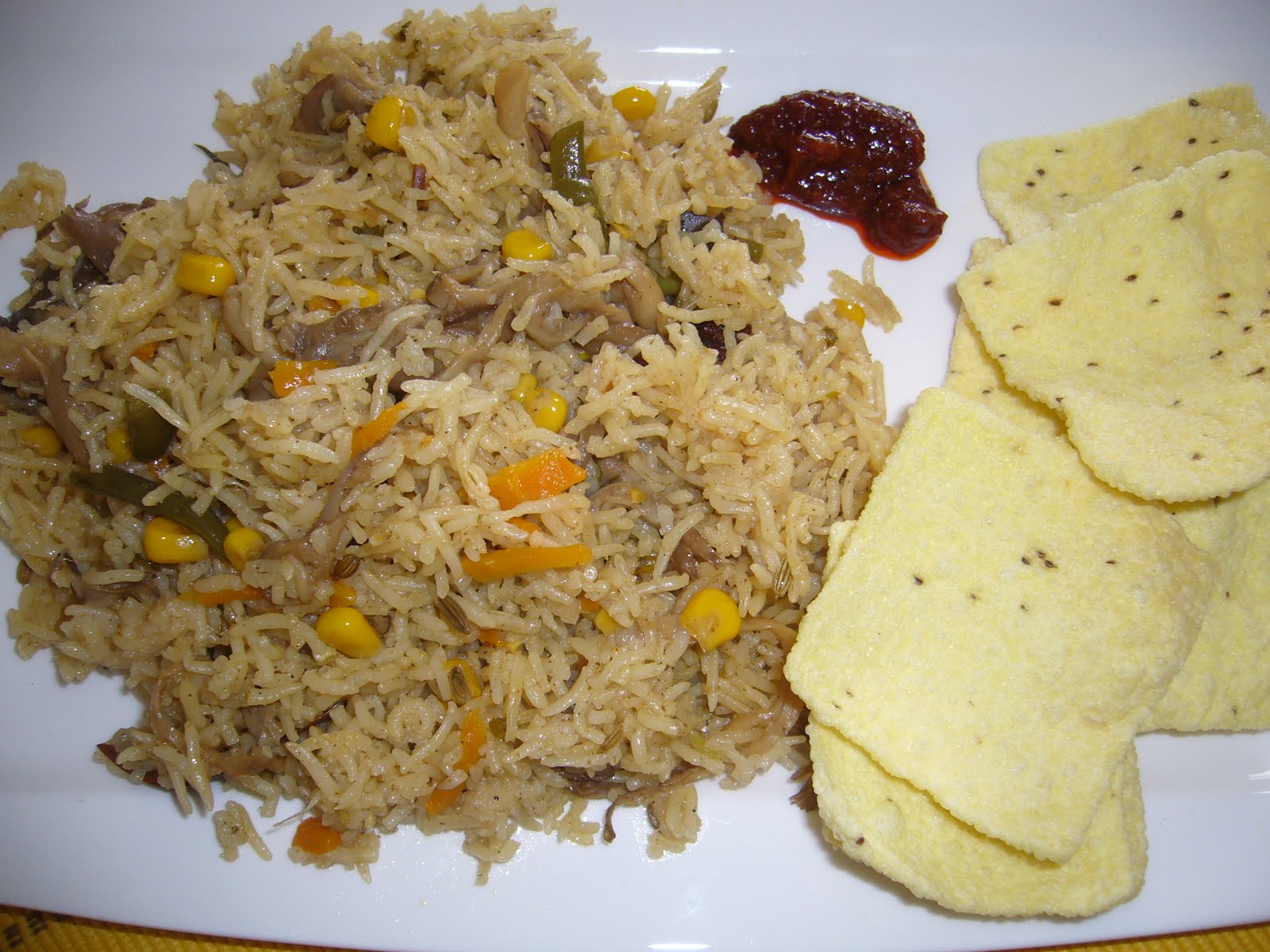 INDIAN FOOD Healthy Pulav/Pilaf/ Pulao/Palav