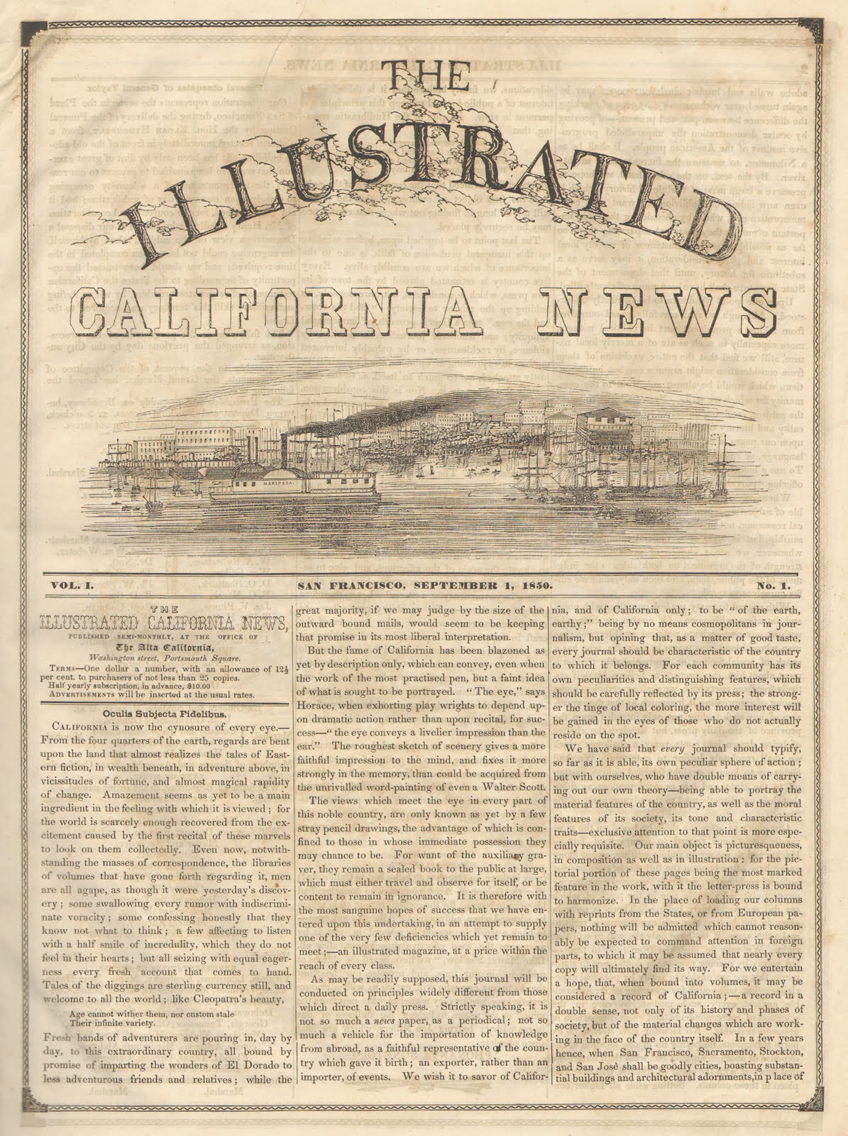 Magazine History A Collector's Blog The Illustrated California News