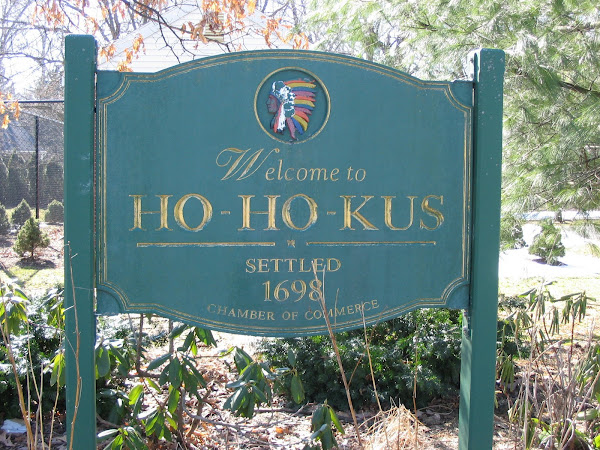 Welcome to Ho-Ho-Kus