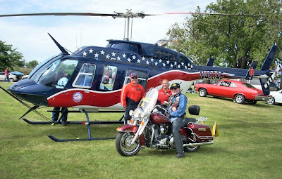 Dad - Patriotic Helicopter - Megargel, TX