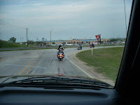 Ray heading toward home on Gary's ride