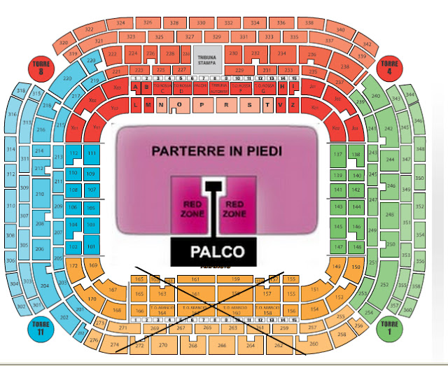 San Siro Stadium Seating Plan