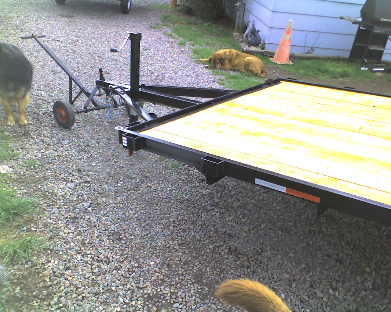 Trailers for sale Montana 7x12 flatbed raft atv with no winch or