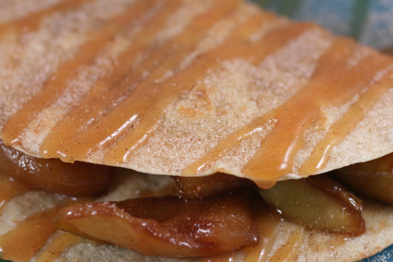 Crostini and Chianti Carmel Apple Quesadilla