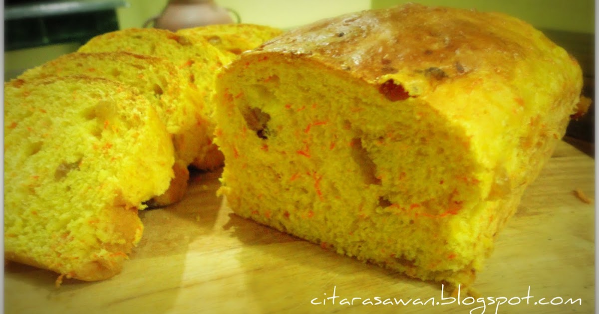 Carrot Raisins Bread  Blog Citarasa wan