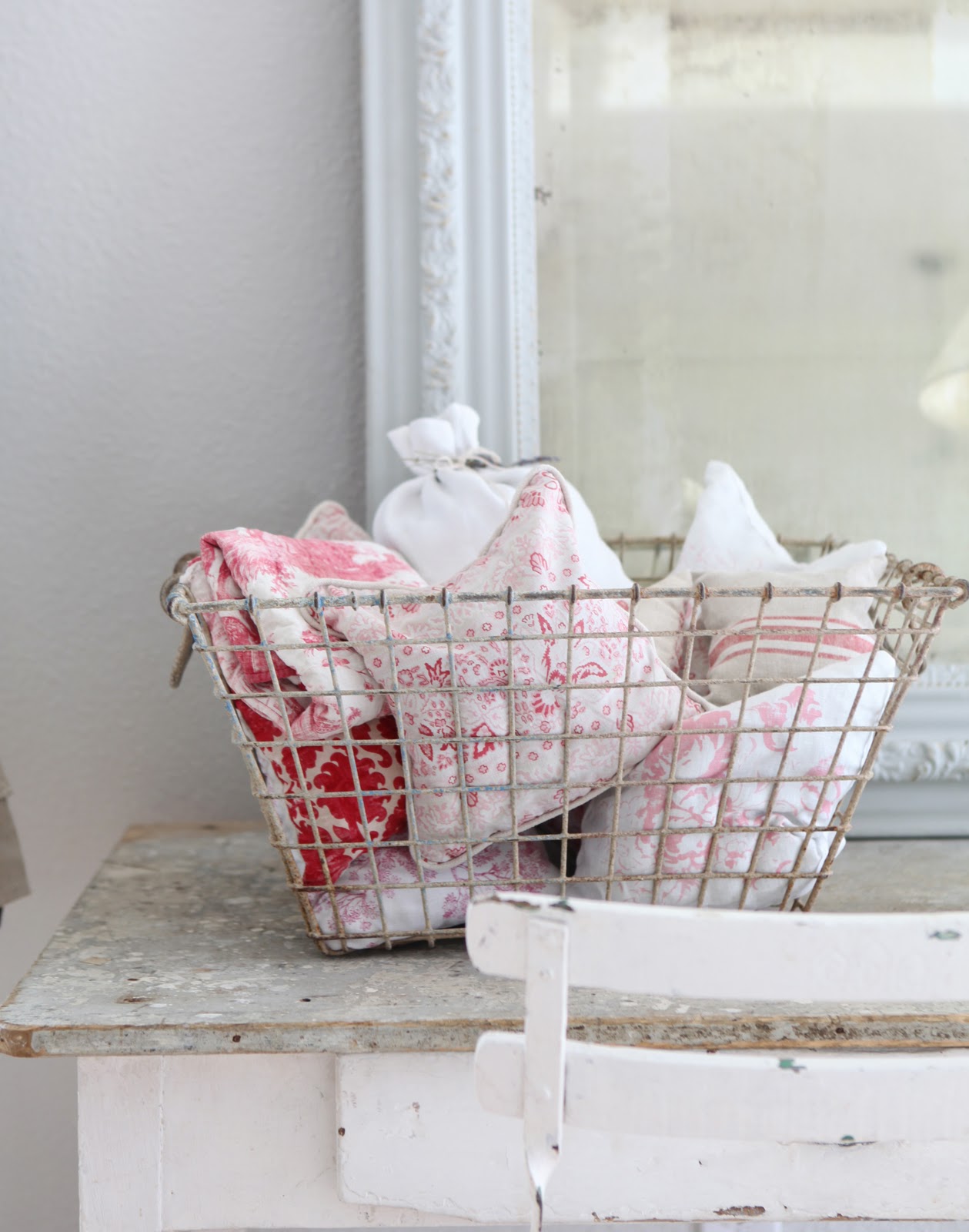 Dreamy Whites french linen sheets...what to do with them.... and how