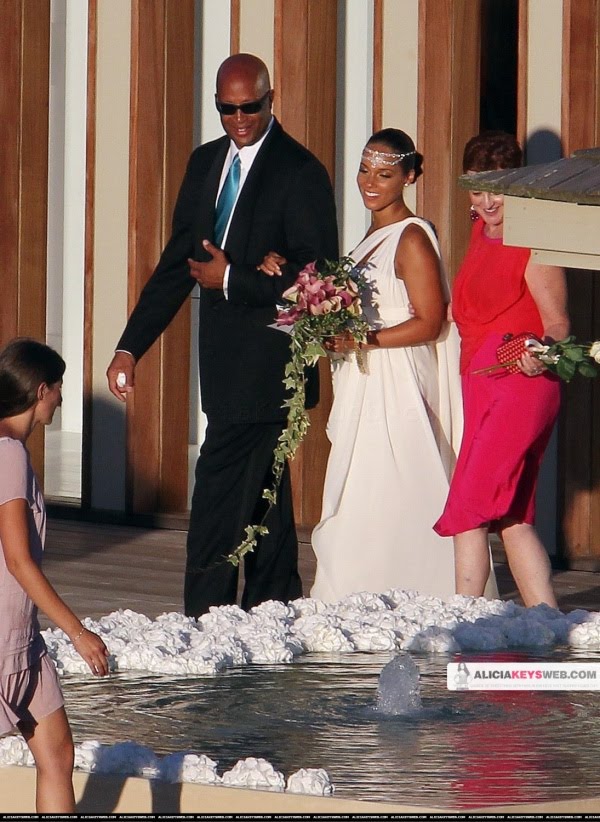 Alicia Keys and Swizz Beatz Wedding Pics