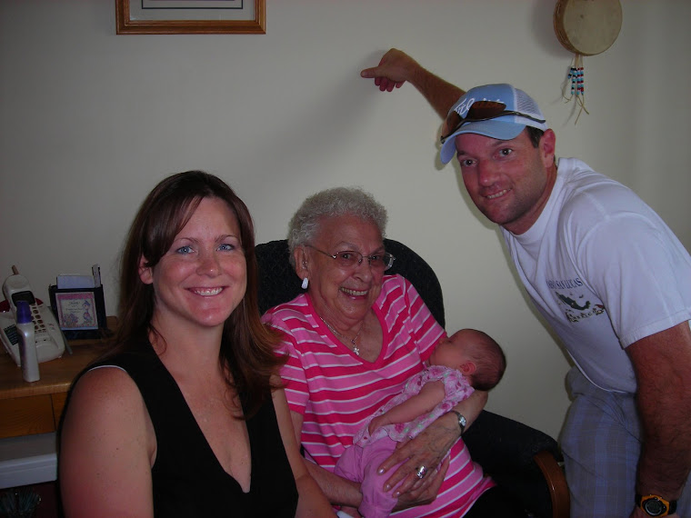 Mommy, Daddy and Great Grandma Lorraine