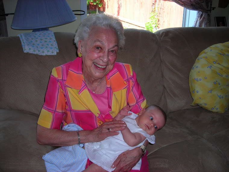 With Great Grandma