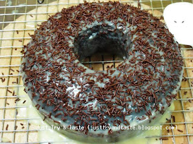 Resep Cake Coklat Kukus (Steamed Moist Chocolate Cake) JTT