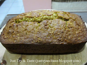 Resep Cake Labu Kuning (Pumpkin Bread) JTT