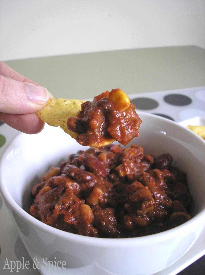 Apple & Spice Spicy Mole 3 Bean Chilli
