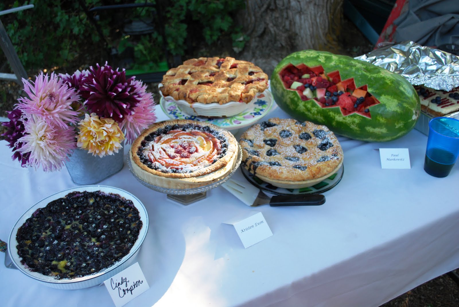 the ups and downs of art and life: I Went to a Garden Party...