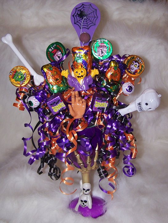 DivaLicious Candy Bouquets Halloween Bouquets