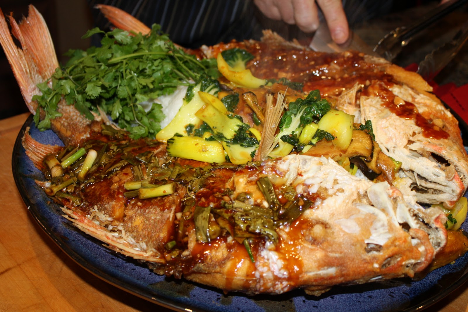 EastTexasGourmands Crispy Fried Whole Fish with Chili Sauce