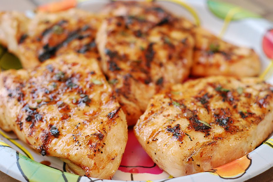 Grilled Chicken Marsala