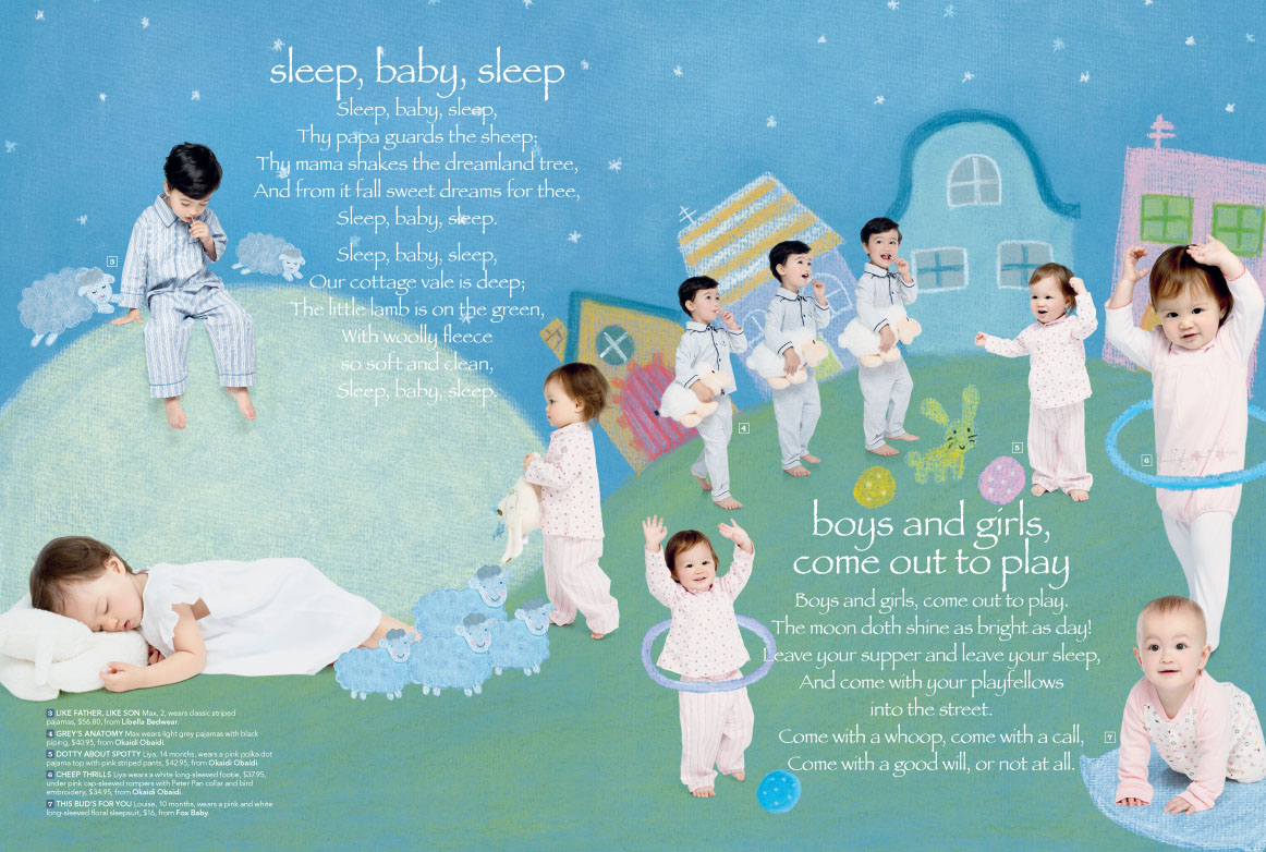 vivien ng's portfolio Mother & Baby baby and toddler fashion spreads