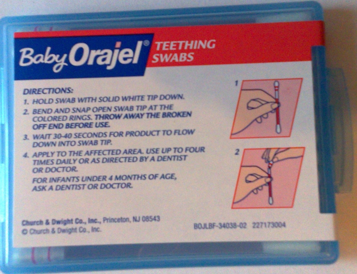 Baby Orajel Baby Orajel Teething Swabs