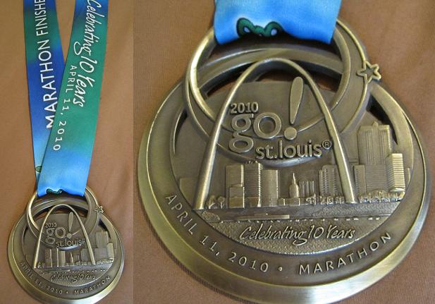 Steph&#39;s 50 Marathon Challenge: Best Medals of 2010... Marathon Edition!