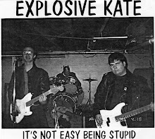 Explosive Kate - "It's Not Easy Being Stupid" 7"