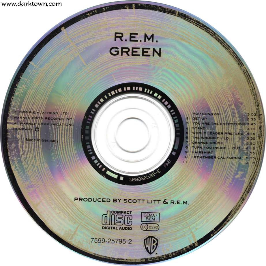 Musicotherapia R.E.M. Green (1988)