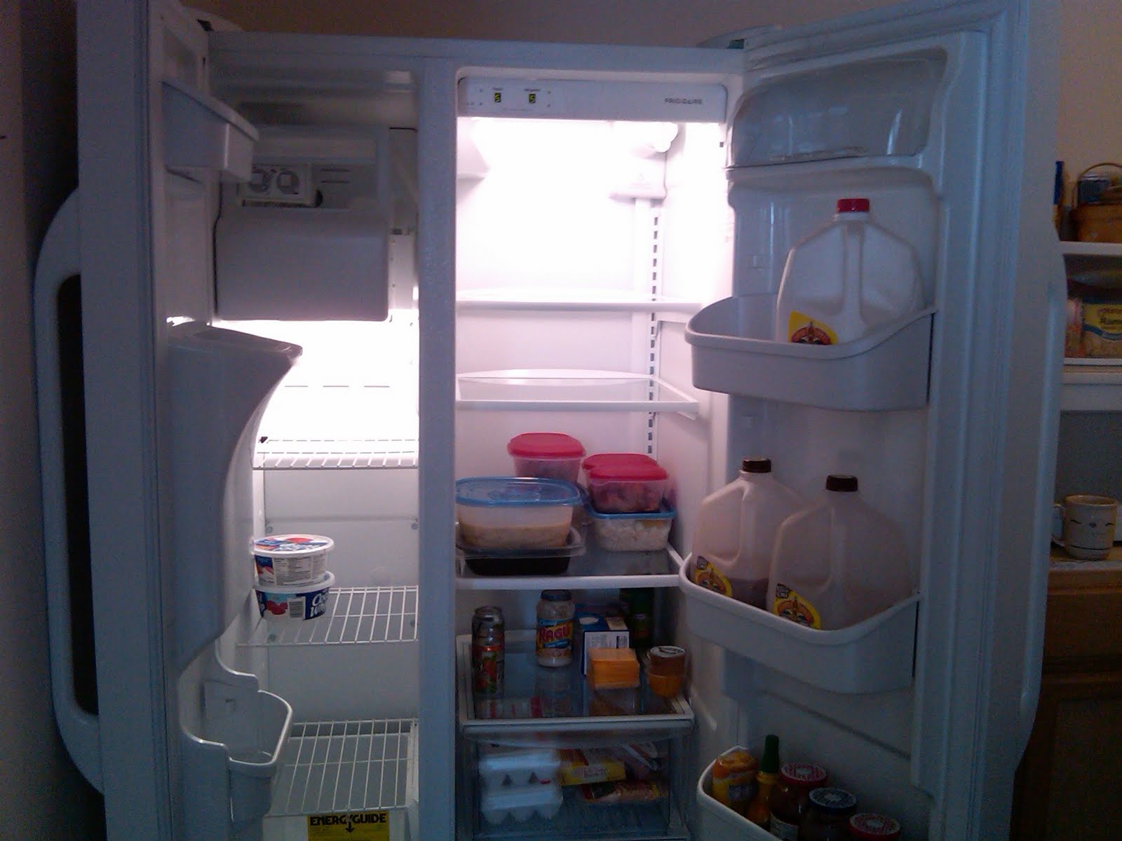 Coffee n' Crafts New Refrigerator..............