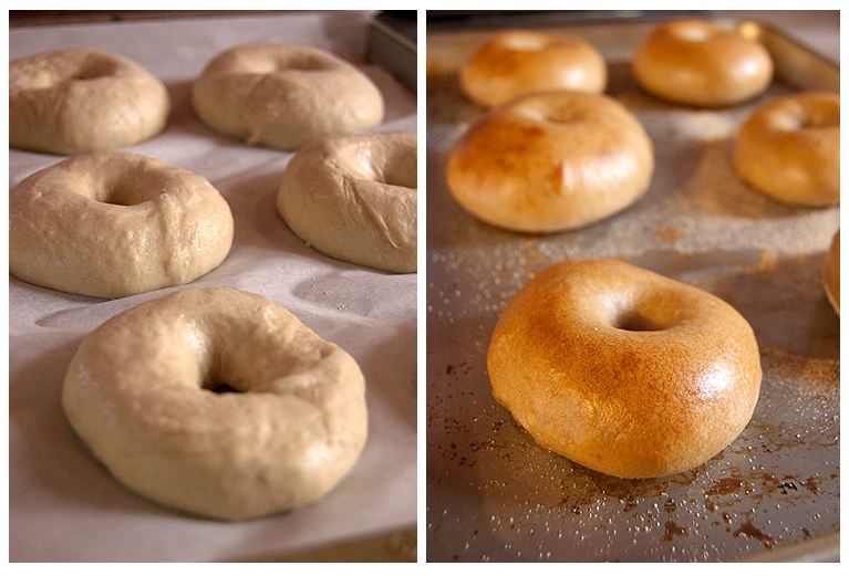CaffeIna Connecting the old with the new year overnight bagels
