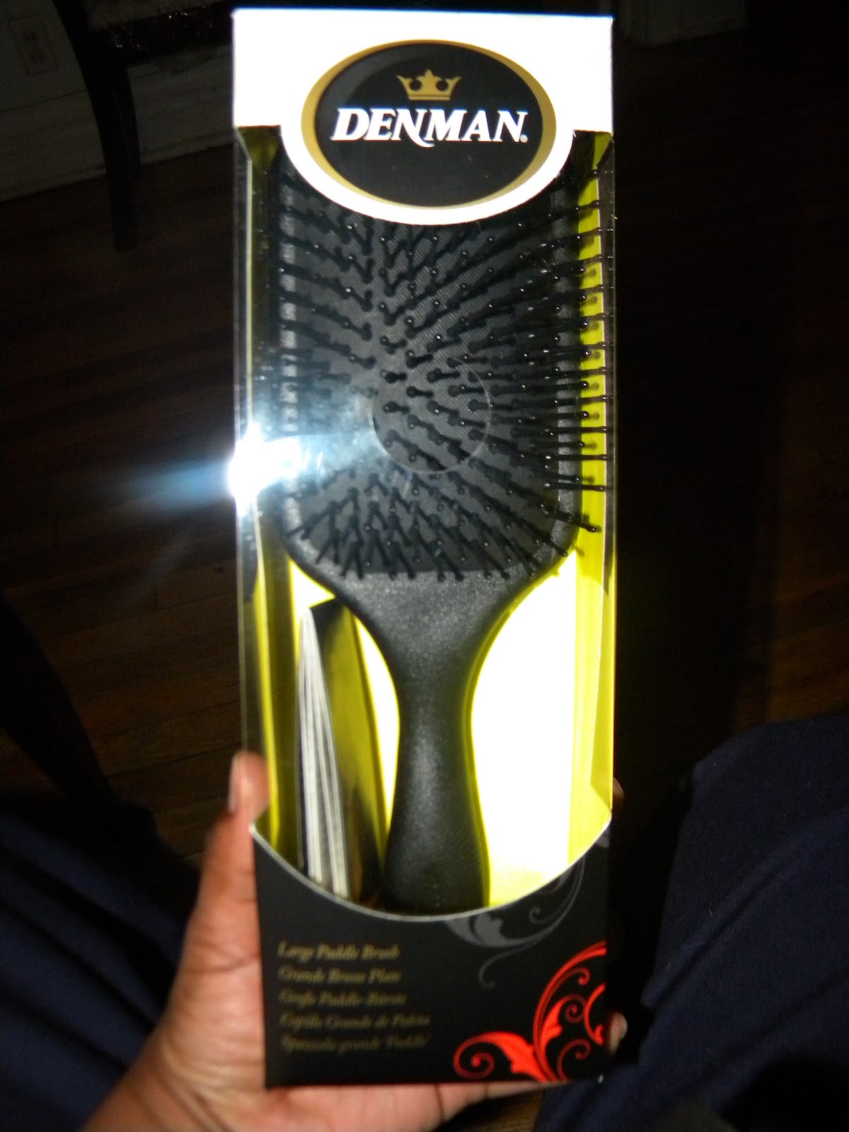 Swirls Pearls & Curls Denman Large Paddle Brush Review