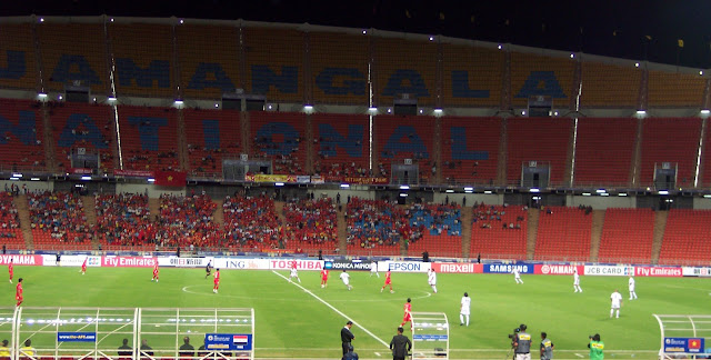 Kick off between Iraq and Vietnam