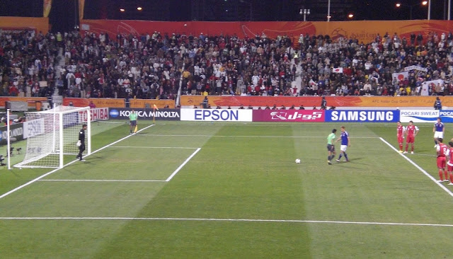 Honda steps up to the penalty spot
