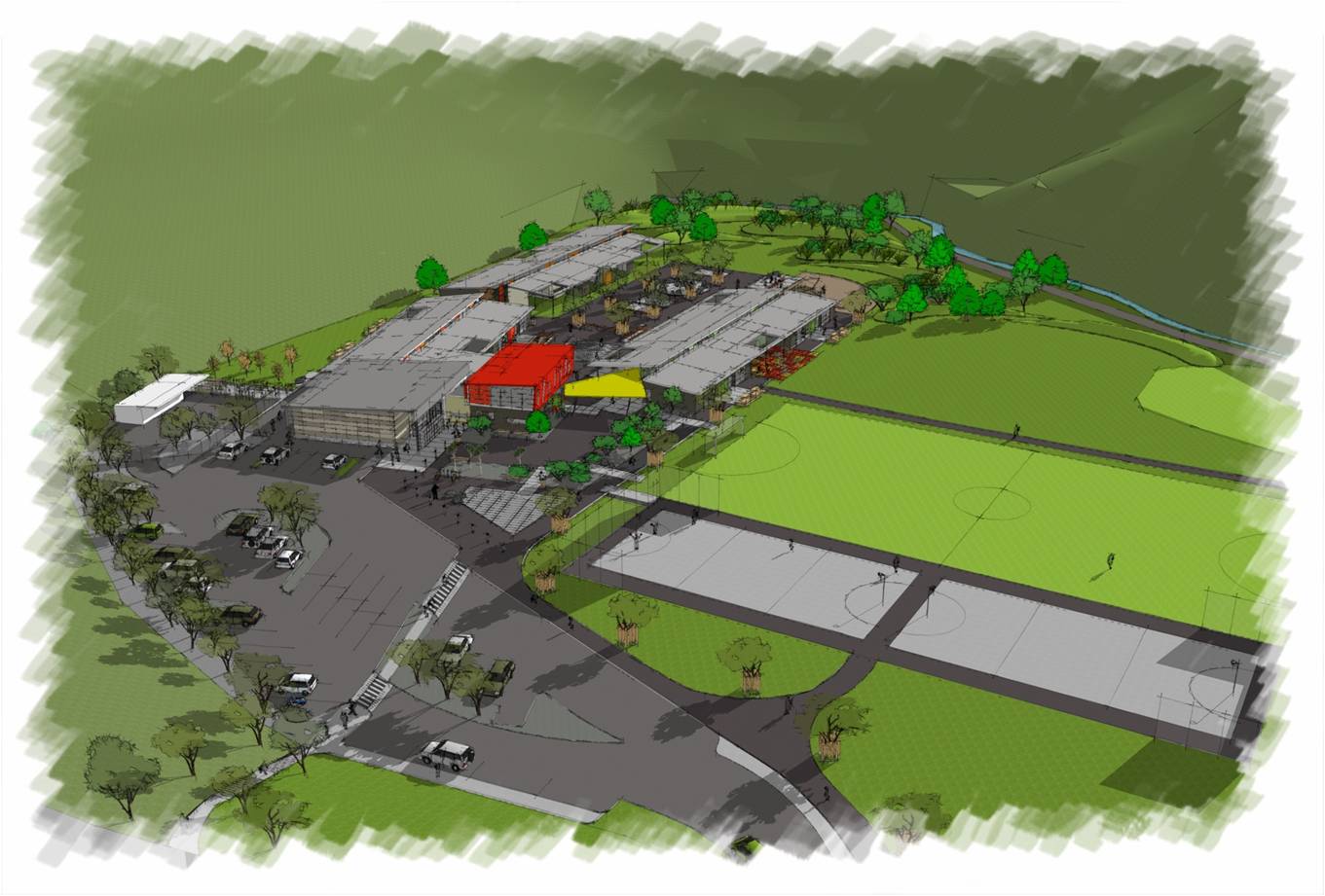 Amesbury School School design shared at community meeting