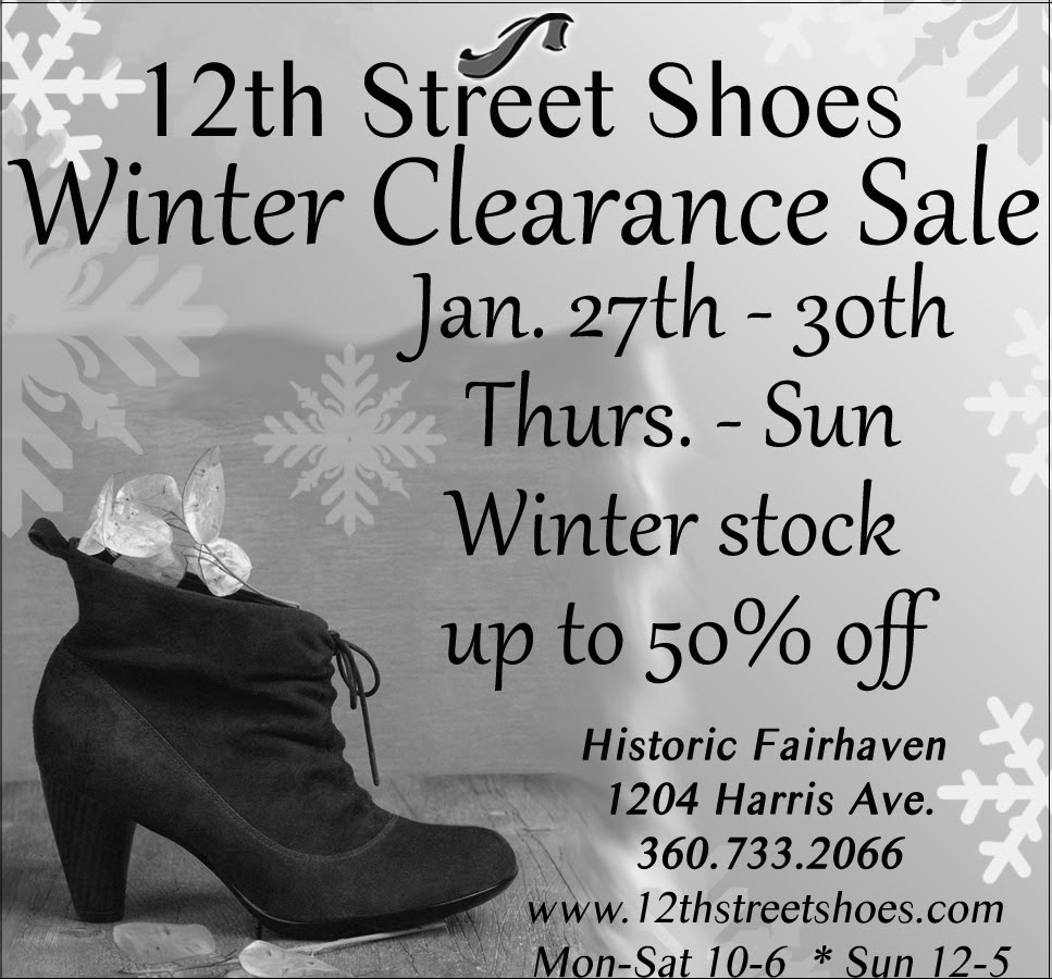 12th Street Shoes: Winter Clearance Sale