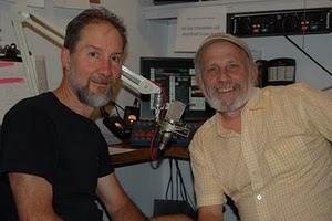 Producer and Host Michael Pollitt with Co-producer Lance Smith