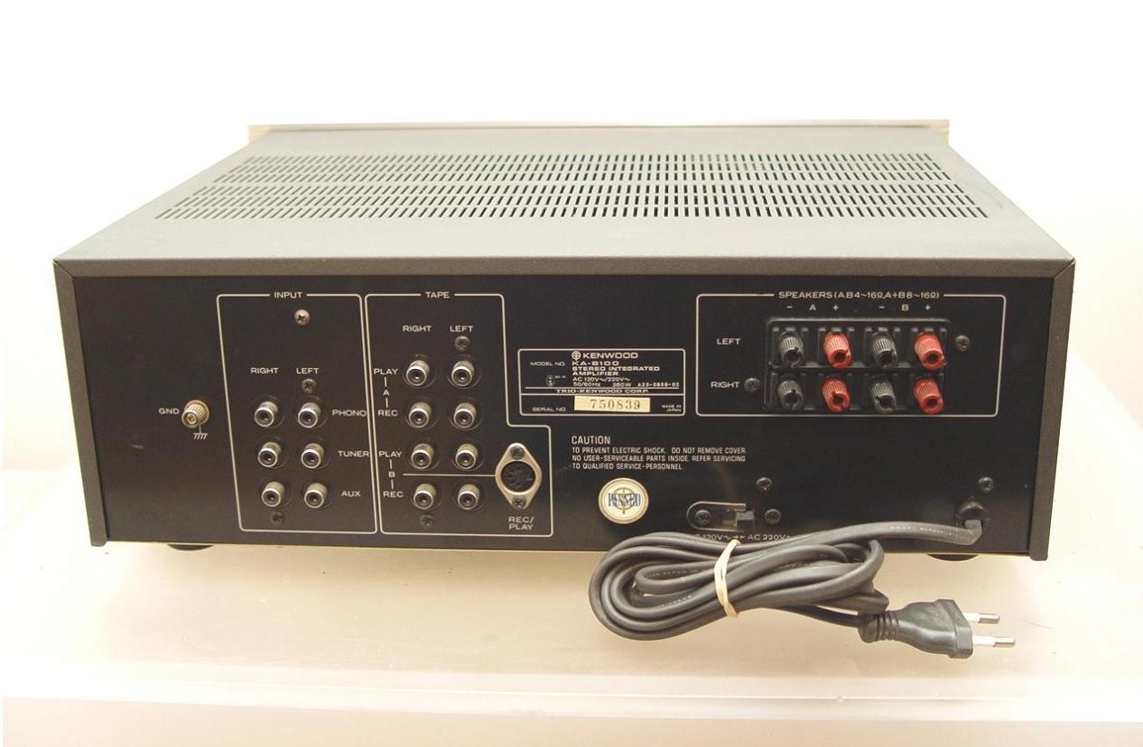 Vintage Audio 78: Kenwood KA-6100 [photos]