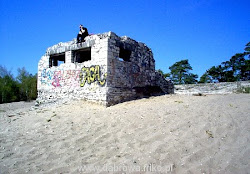 Pozostałość bunkru po wojnie