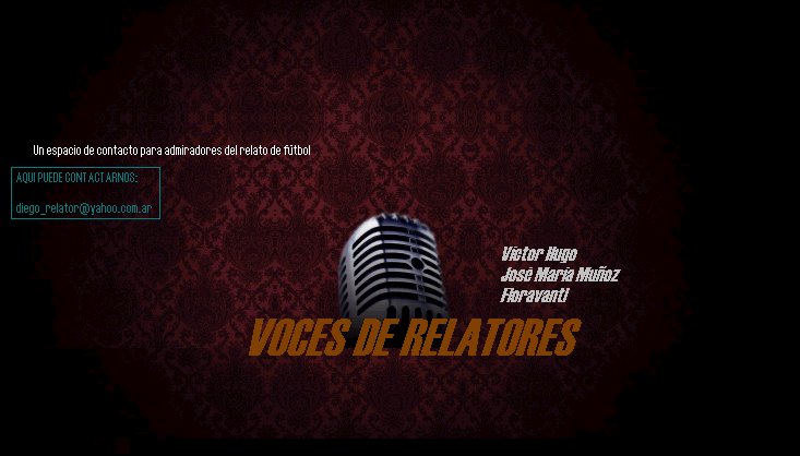 voces de relatores