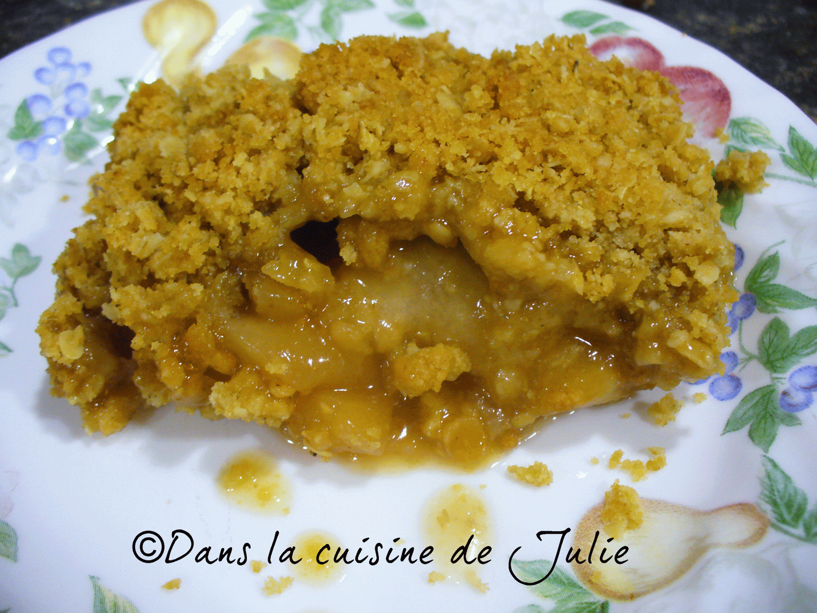 Recette Croustade Aux Pommes Les Carnets De Julie