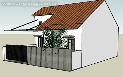 Responses to "Desain Sketch Eksterior Rumah Mungil Minimalis type 36 