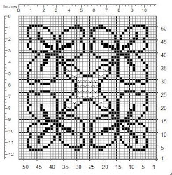 crochet geometric filet leaved pattern sell please finished feel