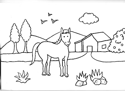 Dibujos para colorear para niños o infantiles, son láminas didácticas