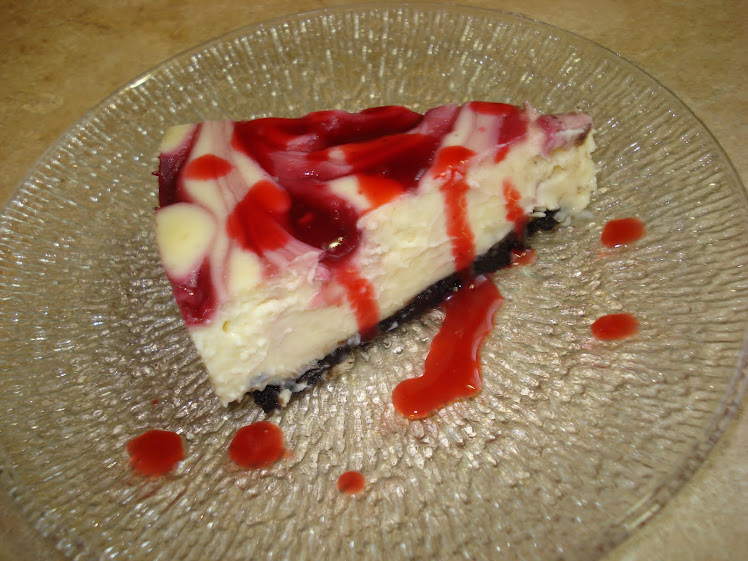 Raspberry cheesecake
