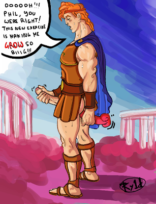 Disney Yaoi Porn - RYLD'S ART BLOG: DISNEY BOYZ: HERCULES